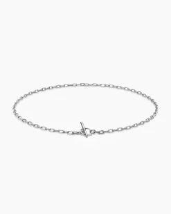 DY Madison® Toggle Chain Necklace Sterling Silver, 3mm
