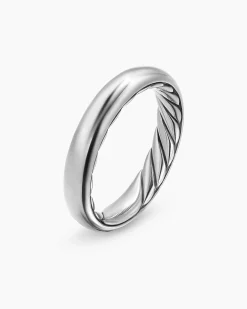 DY Mercer® Band Ring Sterling Silver, 3.7mm