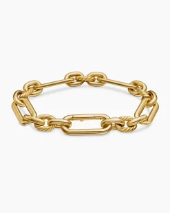 Lexington Chain Bracelet 18K Yellow Gold, 9.8mm