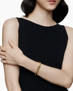 Lexington Chain Bracelet 18K Yellow Gold, 9.8mm