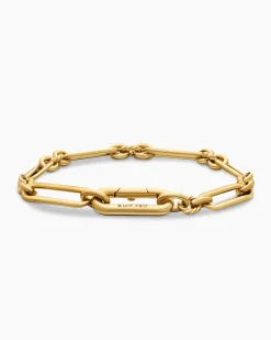 Lexington Chain Bracelet 18K Yellow Gold, 6.5mm