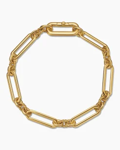 Lexington Chain Bracelet 18K Yellow Gold, 6.5mm