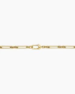 Lexington Chain Necklace 18K Yellow Gold, 4.5mm