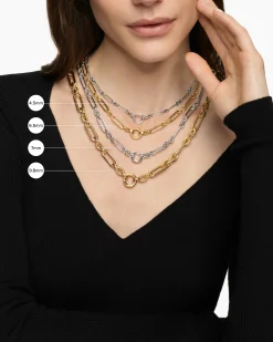 Lexington Chain Necklace Sterling Silver, 7mm