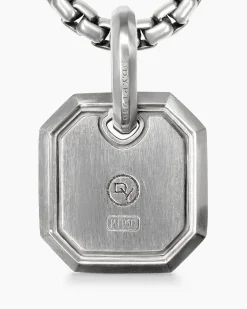 Octagonal Amulet Platinum, 15mm