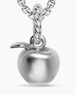 Petite Apple Amulet Sterling Silver, 10mm