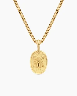 Petrvs® Bee Amulet 18K Yellow Gold, 17.8mm