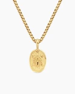 Petrvs® Bee Amulet 18K Yellow Gold, 17.8mm