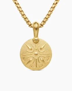 Petrvs® Lion Amulet 18K Yellow Gold, 19.3mm
