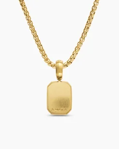 Petrvs® Petite Bee Amulet 18K Yellow Gold with Carnelian, 12.8mm