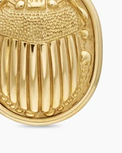 Petrvs® Scarab Amulet 18K Yellow Gold, 24mm