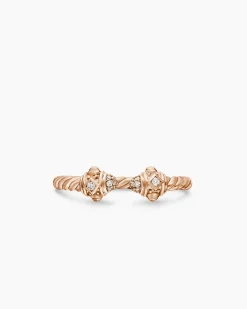 Renaissance® Ring 18K Rose Gold with Diamonds, 2.3mm