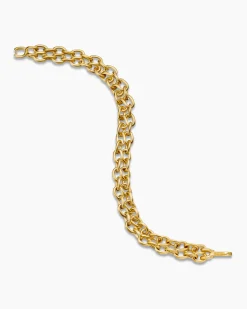 Shipwreck Chain Bracelet 18K Yellow Gold, 10mm