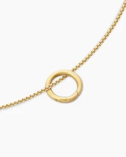 Smooth Amulet Holder 18K Yellow Gold, 12.3mm
