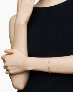 Solari Cablespira® Bracelet 18K Yellow Gold with Diamonds, 2.3mm