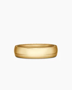 Streamline® Band Ring 18K Yellow Gold, 6mm