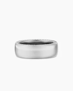 Streamline® Band Ring Platinum, 8mm