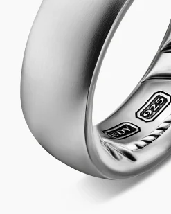 Streamline® Band Ring Sterling Silver, 7.6mm