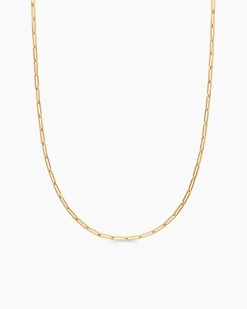 Streamline® Chain Necklace 18K Yellow Gold, 3.5mm