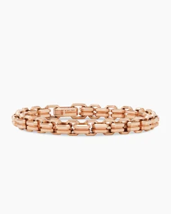 Streamline® Double Link Bracelet 18K Rose Gold, 8mm