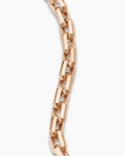 Streamline® Heirloom Chain Link Bracelet 18K Rose Gold, 7.5mm