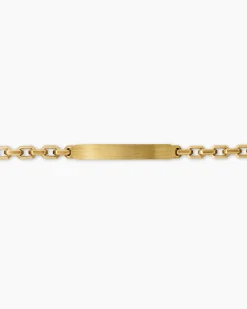 Streamline® ID Bracelet 18K Yellow Gold, 6.8mm